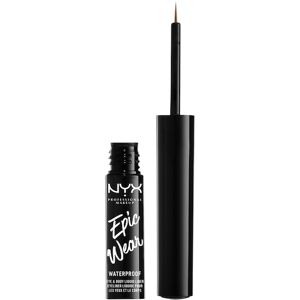 NYX Professional Makeup Øjenmakeup Eyeliner Epic Wear Metallic Liquid Liner Brown Metal