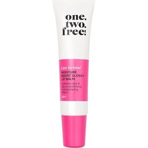 One.two.free! Make-up Læber Lips to kiss!Moisture Boost Glossy Lip Balm 02 Naked Nude