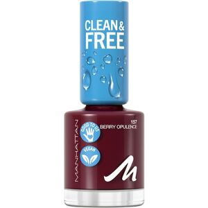 Manhattan Make-up Negle Clean & Free Nail Lacquer 157 Berry Opulence