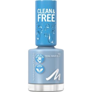 Manhattan Make-up Negle Clean & Free Nail Lacquer 152 Tidal Wave Blue