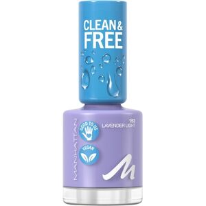 Manhattan Make-up Negle Clean & Free Nail Lacquer 153 Lavender Light