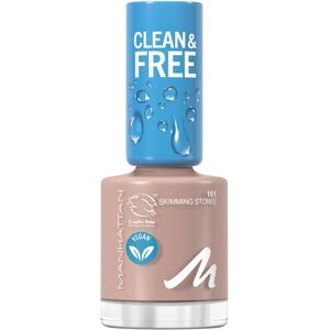 Manhattan Make-up Negle Clean & Free Nail Lacquer 161 Skimming Stones / Eggshell