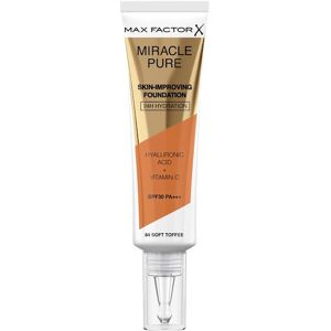 Max Factor Make-Up Ansigt Miracle Pure Foundation 084 Soft Toffee