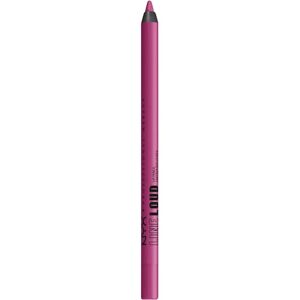 NYX Professional Makeup Makeup til læberne Contour pencil Line Loud Vegan Longwear Lip Liner 009 Hottie Hijacker