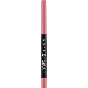 Essence Læber Lipliner 8H Matte Comfort Lipliner 03 Soft Beige