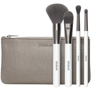 Douglas Collection Douglas Accessoires Tilbehør Face & Eyes Make-up Brush Set Flat Foundation Brush No. 100 + Concealer Brush No. 110 + Large Powder Brush No. 120 + Eyeshadow Blender Brush No. 201