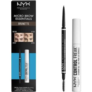 NYX Professional Makeup Øjenmakeup Øjenbryn Gavesæt Nr. 2 - Øjenbrynsgel 9 g + øjenbrynsblyant 0,09 g