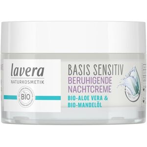 Lavera Basis Sensitiv Ansigtspleje Beroligende natcreme