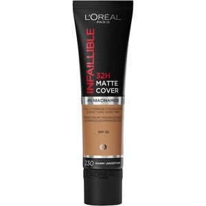 L’Oréal Paris Ansigtsmakeup Foundation Infaillible 32H Matte Cover 230 Warm Undertone