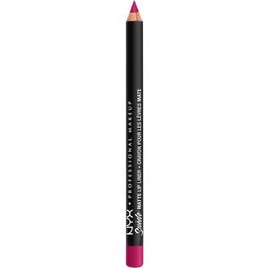 NYX Professional Makeup Makeup til læberne Contour pencil Suede Matte Lip Liner Fuchsia