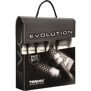 TERMIX Børster & kamme Rundbørster Evolution Soft 5-Pack Blød rundbørste Ø17 + Blød rundbørste Ø23 + Blød rundbørste Ø28 + Blød rundbørste Ø32 + Blød rundbørste Ø43