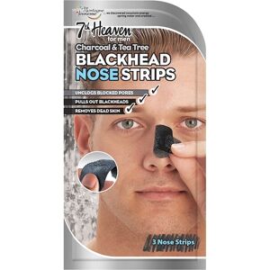7th Heaven Ansigtsmasker Mænd Black Head Nose Strips 3 Nose Strips