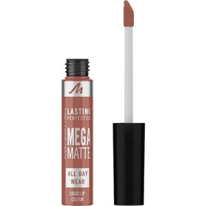 Manhattan Make-up Læber Lasting Perfection Mega Matte Liquid Lipstick 120 Noha Mocha