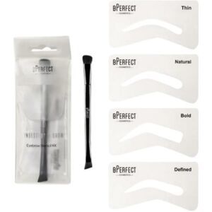 BPERFECT Sminke Øjne Indestructi'Brow Eyebrow Stencil KitGavesæt Thin - Natural - Defined - Bold