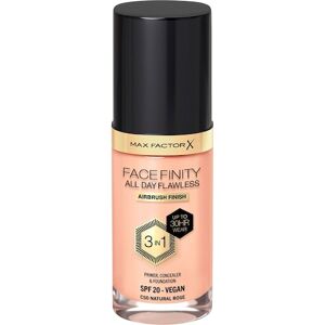 Max Factor Make-Up Ansigt FacefinityAll Day Flawless Foundation SPF 20 50 Natural Rose