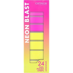 Catrice Negle Kunstige negle Neon Blast Nail Polish Strips 010 Neon Explosion