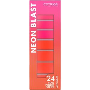 Catrice Negle Kunstige negle Neon Blast Nail Polish Strips 020 Neon Thunder