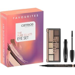 Catrice Øjne Øjenskygger The Pure Glam Eye Set The Pure Nude Eyeshadow Palette 9 g + Eyeliner Waterproof 1,2 ml + Glam & Doll Volume Mascara 10 ml