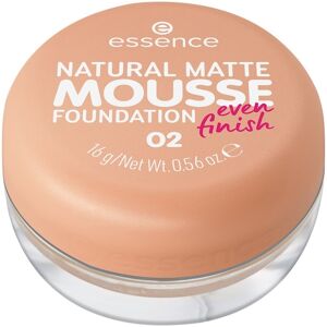 Essence Ansigtsmakeup Make-up Natural Matte Mousse Foundation 002