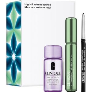 Clinique Make-up Øjne High Drama In A Wink High Impact High-Fi™ Full Volume Mascara Intense Black 10 ml + Quickliner™ Intense Black 0,14 g + Take The Day Off™ Makeup Remover 30 ml
