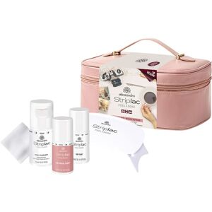 Alessandro Negle Striplac Peel Or Soak Sets Travel Kit 1x Striplac colour Travel Buddy (pink-nude) 3 ml + 1x Top Coat 5 ml + 1x Cleaner 15 ml + 25x dry pads + 1x Travel Lamp