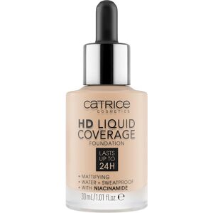 Catrice Ansigtsmakeup Make-up HD Liquid Coverage Foundation No. 010 Light Beige