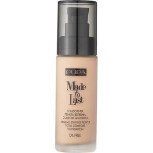 PUPA Milano Ansigtsmakeup Foundation Made To Last Foundation No. 020 Light Beige