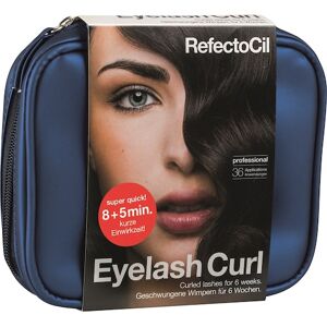 RefectoCil Øjne Specials Eyelash Curl Eyelash Curl LashPerm & Neutralizer 2 x 3,5 ml + Eyelash Curl Glue 4 ml + Vipperuller S/M/L/XL hver med 18 stk. + 2 små kosmetikskåle + 2 kosmetikpensler + 1 applikationspind af rosentræ