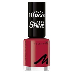 Manhattan Make-up Negle Last & Shine Nail Polish No. 610 It's Gettin' Hot
