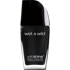 wet n wild Make-up Negle Wild Shine Nail Color Black Creme