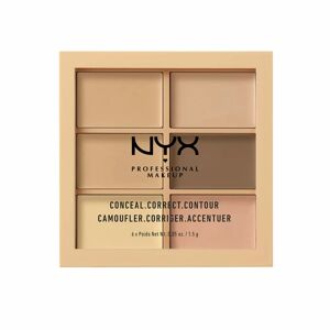 3753 Makeup sæt NYX Conceal Correct Contour 6 x 1,5 g Palette 1,5 g