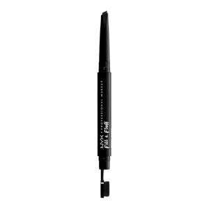 NYX PROF. MAKEUP Fill & Fluff Eyebrow Pomade Pencil - Black Black