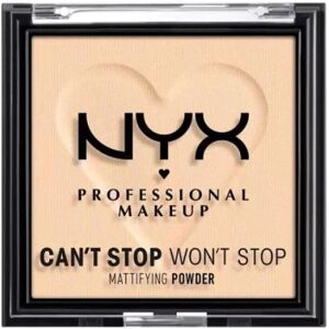 NYX PROF. MAKEUP Can't Stop Won't Stop Mattifying Pressed Powder