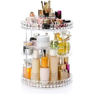 Makeup Organizer Kosmetisk opbevaringstaske Rotary Display Stand