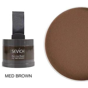 Sevich Vandtæt hårpulver Concealer Root Touch Up Volumizing Cover Up A Medium brown