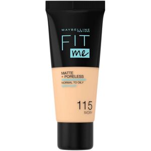 Maybelline Fit Me Matte & Poreless Foundation Ivory 115