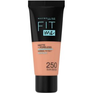 Maybelline Fit Me Matte & Poreless Foundation Sun Beige 250