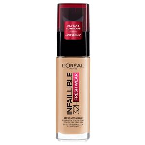 L'Oréal Paris Infaillible Fresh Wear 32H Liquid Foundation 120 Golden Vanilla