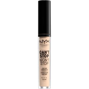 NYX Professional Makeup Cant Stop Wont Stop Concealer 04 Light Ivory