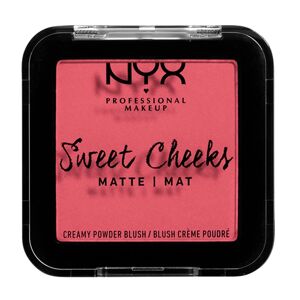 NYX Professional Makeup Sweet Cheeks Creamy Powder Blush Matte Day Cream