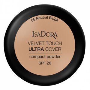 IsaDora Velvet Touch Ultra Cover Compact Power SPF 20 65 Neutral Beige