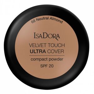 IsaDora Velvet Touch Ultra Cover Compact Power SPF 20 68 Neutral Almond