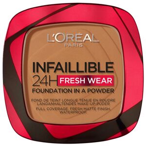 L'Oréal Paris Infaillible 24h Fresh Wear Powder Foundation Sienna