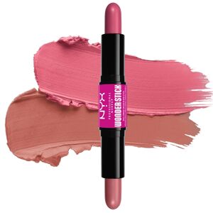NYX Professional Makeup Wonder Stick Dual-Ended Cream Blush Stick 01 Light Peach + Baby Pink