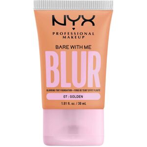 NYX Professional Makeup Bare With Me Blur Tint Foundation 07 Golden (30 ml)