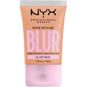 NYX Professional Makeup Bare With Me Blur Tint Foundation 06 Soft Beige (30 ml)