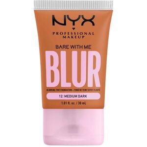 NYX Professional Makeup Bare With Me Blur Tint Foundation 12 Medium Dark (30 ml)