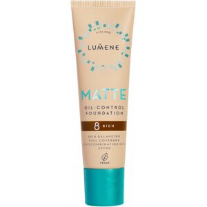 Lumene Matte Oil-Control Foundation SPF20 8 Rich (30 ml)