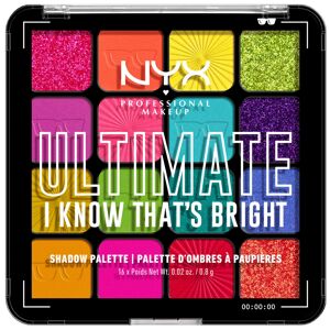 NYX Professional Makeup Ultimate Color Palette 16-Pan I Know thats Bright 04W