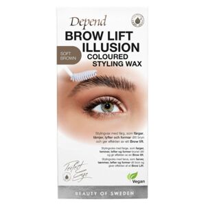 Depend Perfect Eye Brow Illusion Wax Soft Brown 5 g